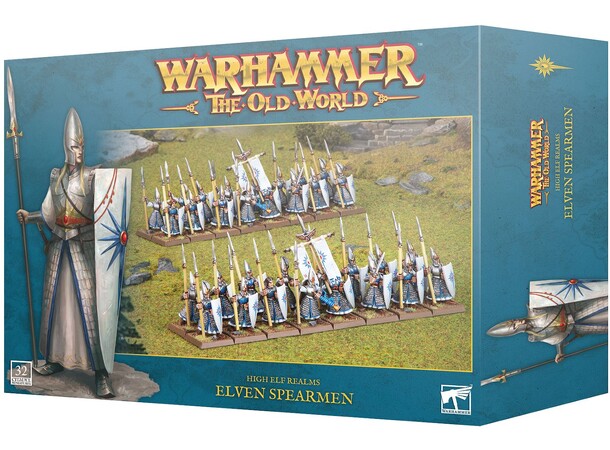 High Elf Realms Elven Spearmen Warhammer The Old World 