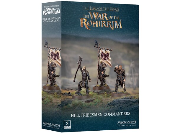 Hill Tribesmen Commanders Middle-earth Strategy Battle Game 