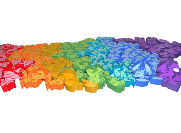 Hoard Of Dragon Meeples 