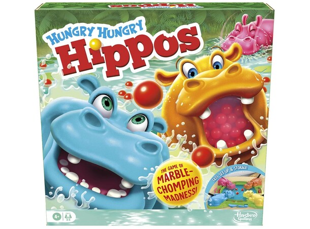 Hungry Hungry Hippos Brettspill 