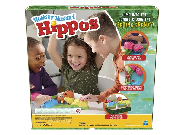 Hungry Hungry Hippos Brettspill 