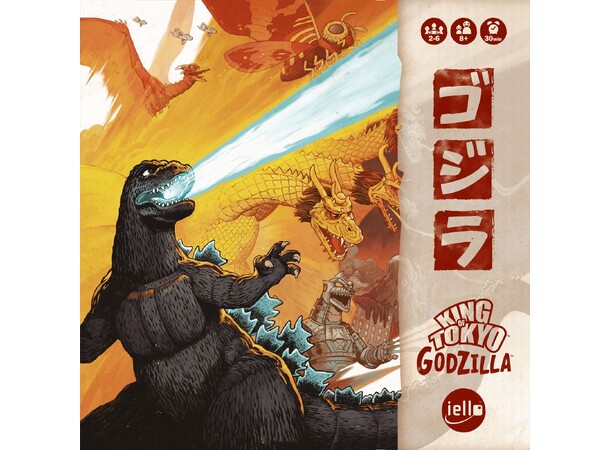 King Of Tokyo Godzilla Brettspill 