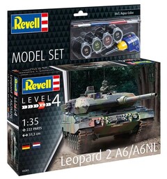 Leopard 2 A6/A6NL Starter Set Revell 1:35 Byggesett