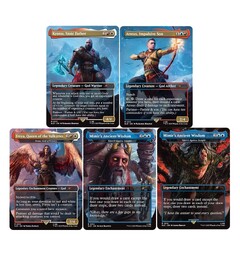 Magic Secret Lair Playstation God of War