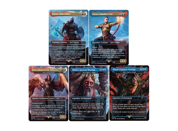 Magic Secret Lair Playstation God of War 