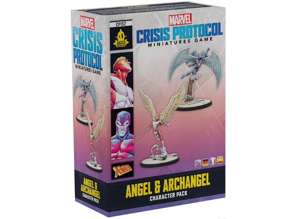 Marvel Crisis Protocol Angel & Archangel Utvidelse til Marvel Crisis Protocol