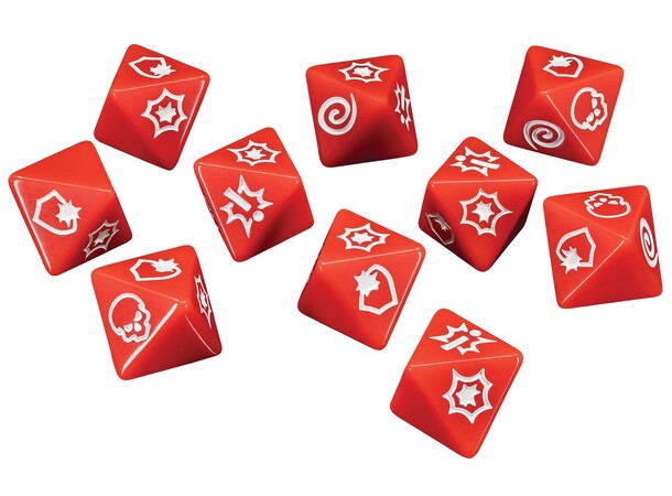 Marvel Crisis Protocol Dice Pack Ekstra terningsett - 10 terninger (2025) 
