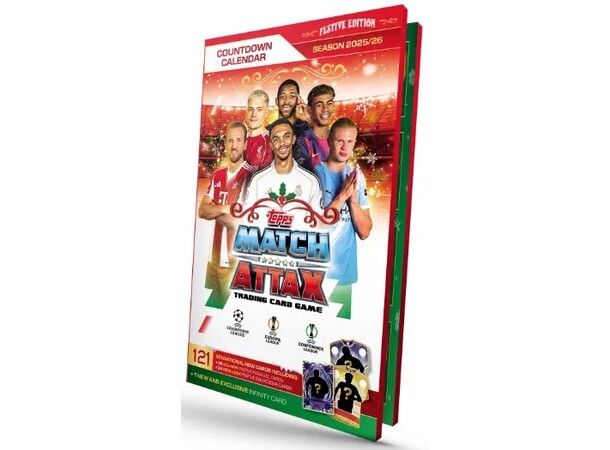 Match Attax 25/26 Julekalender Topps Adventskalender 