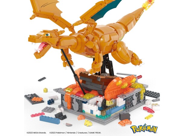 Mega Bloks Pokemon Motion Charizard 1664 biter - 30 cm