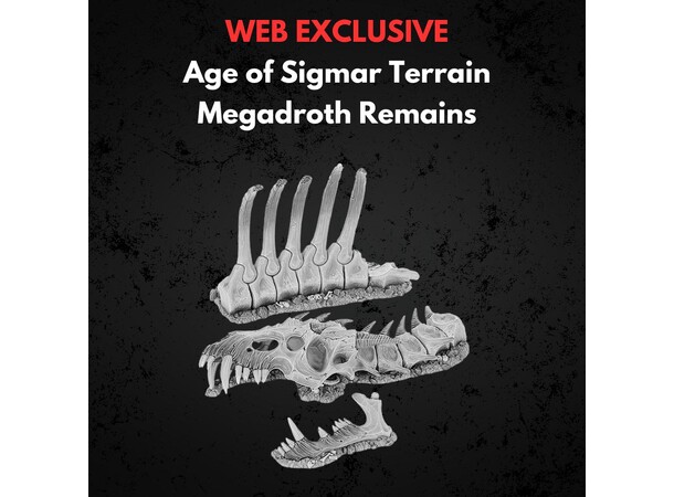 Megadroth Remains Terrain Warhammer Age of Sigmar 