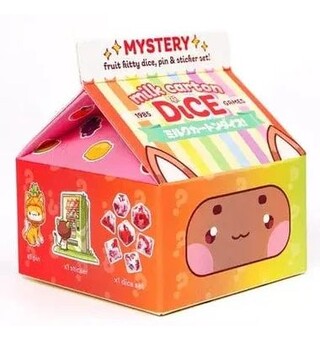 Milk Carton Mystery Dice Set