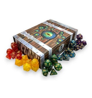 Mimic Chest and Treasure Dice Coll