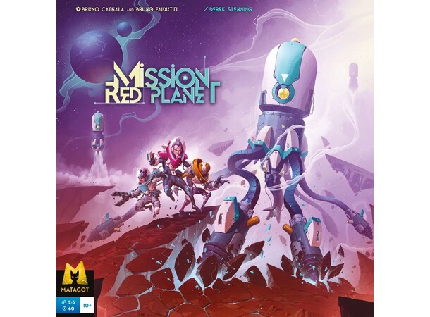 Mission Red Planet Brettspill Third Edition 