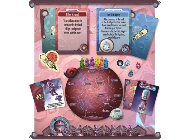 Mission Red Planet Brettspill Third Edition 