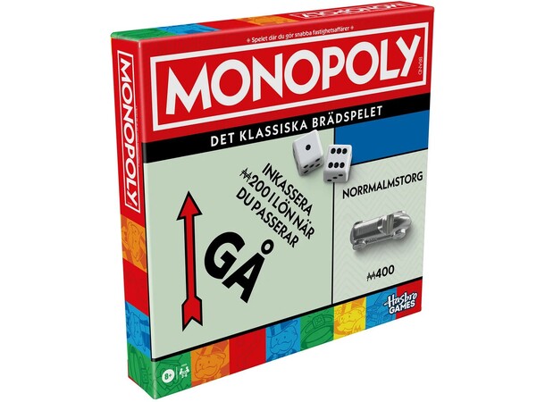 Monopoly Brettspill - SVENSK 2025 Utgave 