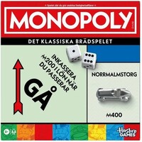 Monopoly Brettspill - SVENSK 2025 Utgave