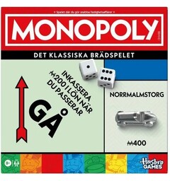Monopoly Brettspill - SVENSK 2025 Utgave