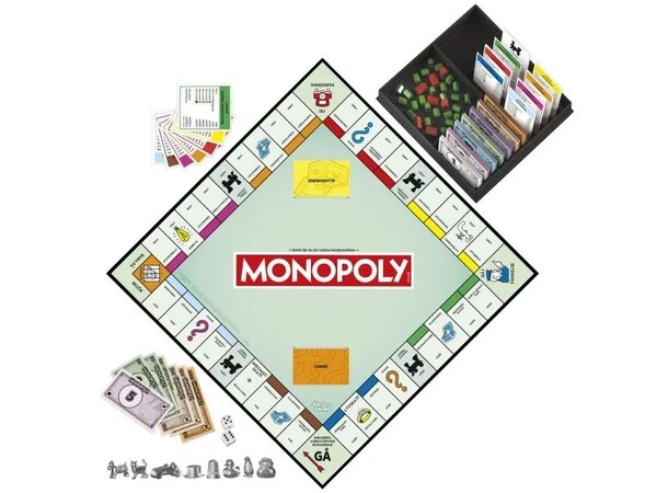 Monopoly Brettspill - SVENSK 2025 Utgave 
