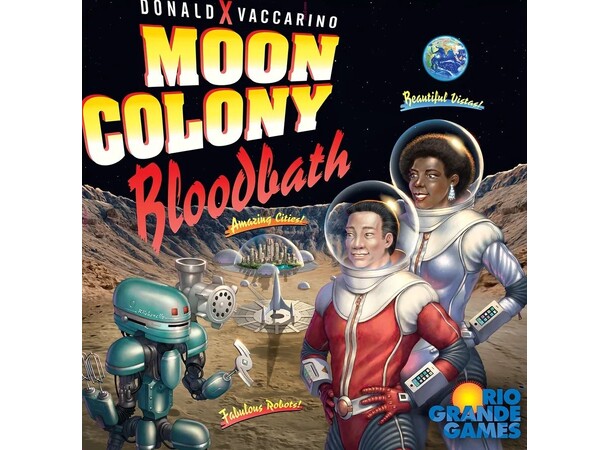 Moon Colony Bloodbath Brettspill 