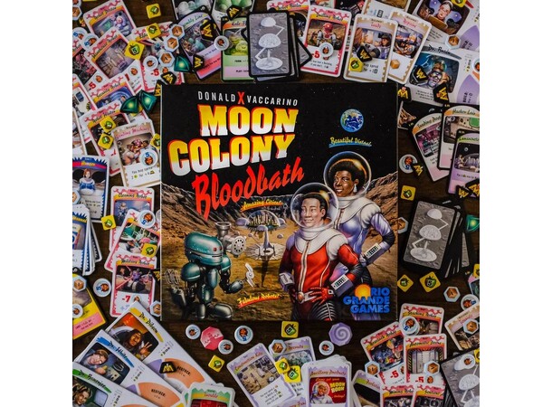 Moon Colony Bloodbath Brettspill 