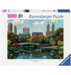 NY Central Park Bow Bridge 1000 biter Ravensburger Puzzle Puslespill