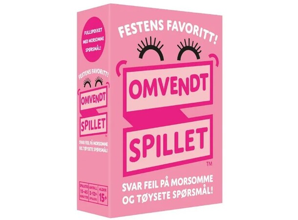 Omvendtspillet Party Partyspill Norsk utgave 