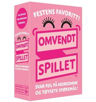Omvendtspillet Party Partyspill Norsk utgave