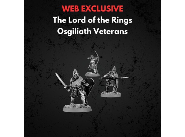 Osgiliath Veterans Middle-earth Strategy Battle Game 