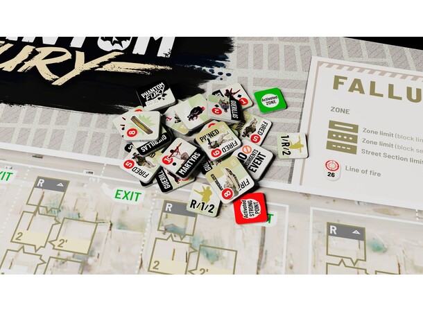 Phantom Fury 2nd Edition Brädspel 