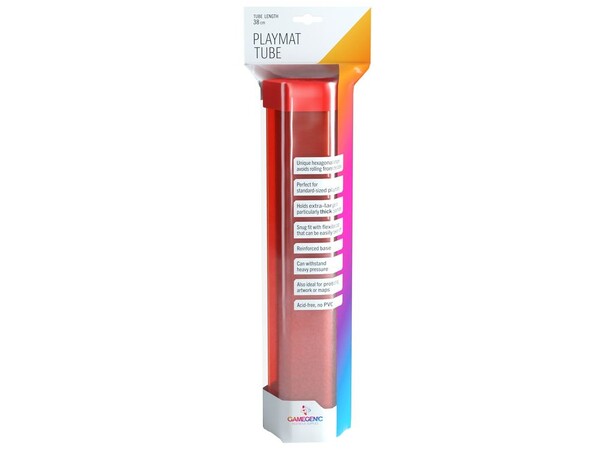 Playmat Tube - Röd Gamegenic 