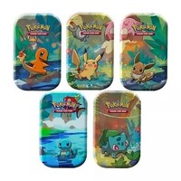 Pokemon Kanto Friends Mini Tin - 1 st LEVERERAS ASSORTERAD - 5 OLIKA DESIGN