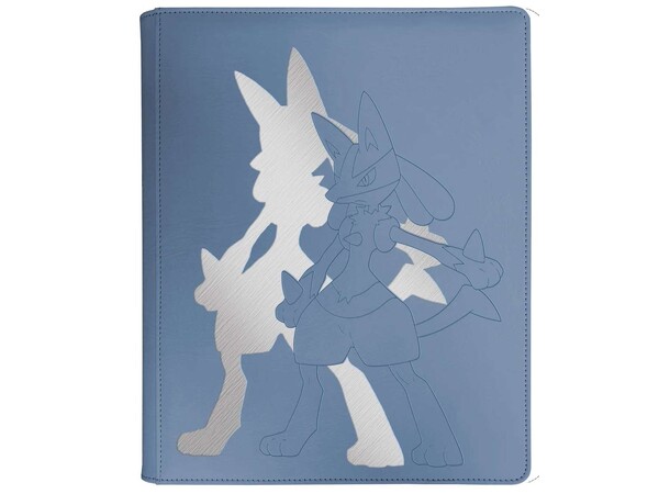 Pokemon PRO-Binder 9-Pocket Lucario Elite Series - Zippered 