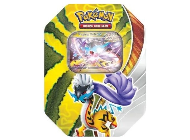 Pokemon Tin Box Raging Bolt ex Paradox Destinies