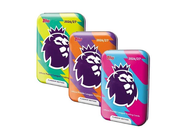 Premier League 26/27 Mega Tin Topps Flagship - Assortert 