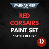 Red Corsairs Paint Set Warhammer 40K - Battle Ready