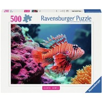 Red Lionfish 500 biter Puslespill Ravensburger Puzzle