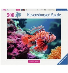 Red Lionfish 500 biter Puslespill Ravensburger Puzzle