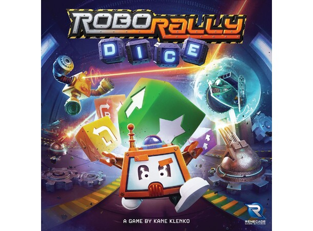 Robo Rally Dice Brettspill 