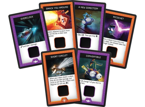 Robo Rally Dice Brädspel 