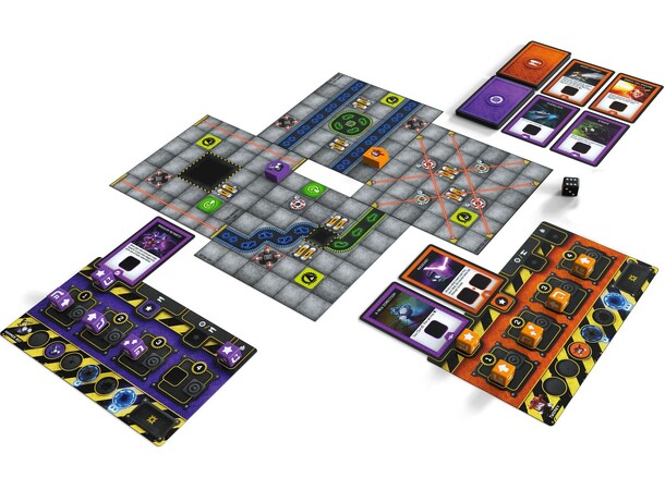 Robo Rally Dice Brädspel 