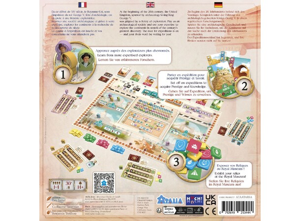 Royal Society of Archeology Brettspill 
