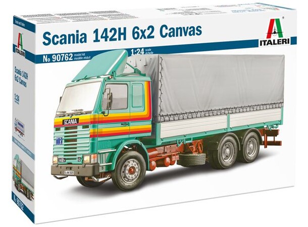 Scania 142H 6x2 Canvas Italeri 1:24 Byggesett 