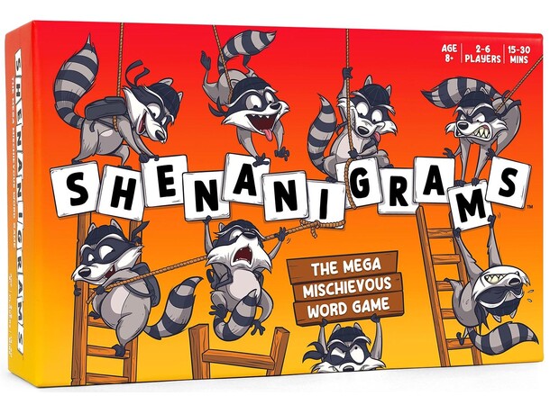 Shenanigrams Ordspill The Mega Mischievous Word Game 