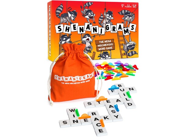 Shenanigrams Ordspill The Mega Mischievous Word Game 
