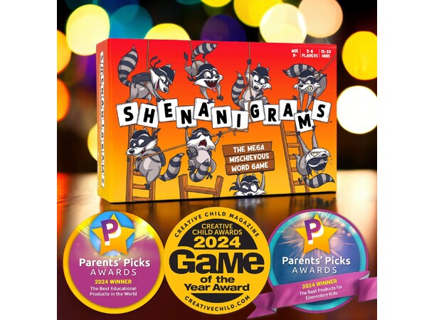 Shenanigrams Ordspill The Mega Mischievous Word Game 