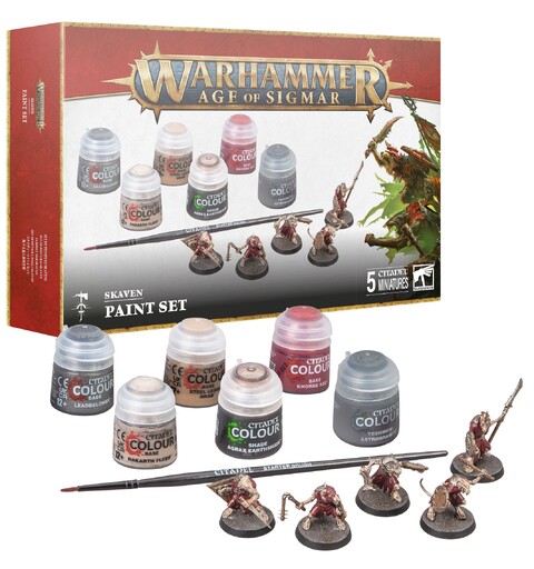 Skaven Paint Set Warhammer Age of Sigmar