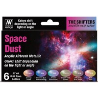 Space Dust Paint Set - For Airbrush Vallejo Eccentric Colors