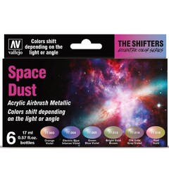 Space Dust Paint Set - For Airbrush Vallejo Eccentric Colors