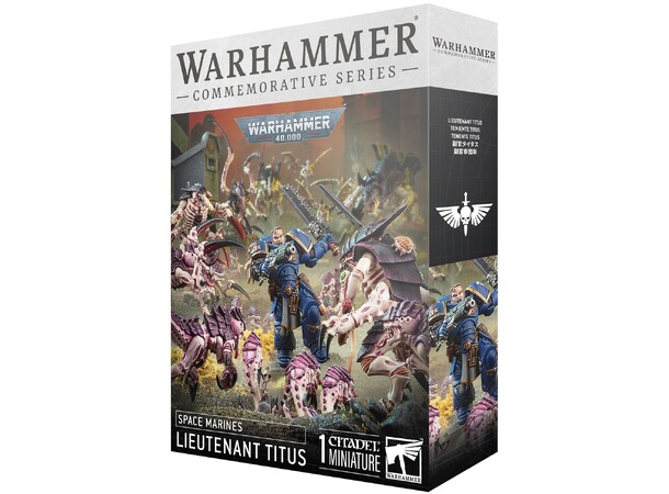 Space Marines Lieutenant Titus Warhammer 40K Commemorative Series 