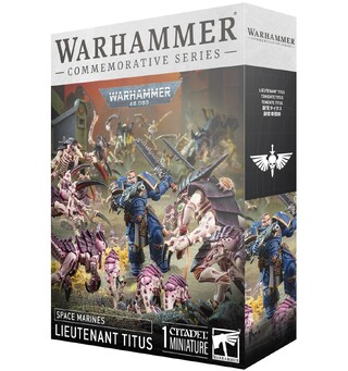 Space Marines Lieutenant Titus Warhammer 40K Commemorative Series